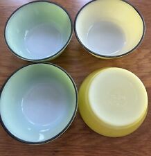 4 Vintage Fire King Oven Ware Mid-Century 5