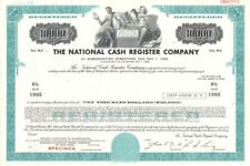 National Cash Register Co. (NCR) - 1926 $10,000 Specimen Bond - Specimen Stocks  picture
