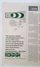 Beech Nut Brand Frosty Mint Gum   Vintage Advertisements 1964 Post Magazine Ad picture