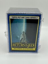 1983 STAR WARS RETURN OF THE JEDI SERIES 2 TRADING CARD SET 88 PACK COMPLETE picture