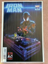 Iron Man 12 Hip Hop/DJ Variant by Rahzzah Murdock Miles Morales/Spidey HIGH GRAD picture