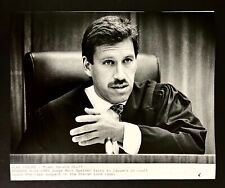 1989 Miami Broward FL Steven Lord Trial Judge Speiser Court Room Vtg Press Photo picture