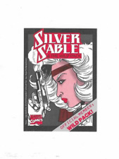 SILVER SABLE & THE WILD PACK Promo Card ~ Marvel Comics @1992 picture
