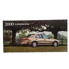 2000 Chevrolet Chevy Cavalier Sedan Dealer Poster Promotional 34