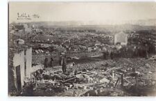 1916 Damaged City of Lille~During German Occupation~WWI RPPC Postcard FRANCE -N2 picture