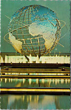 New York World's Fair Unisphere Symbol Of The Fair 1964-1965 Chrome Postcard picture