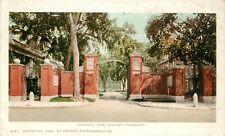 c1902 Detroit Postcard 5191. Johnston Gate, Harvard University, Cambridge MA picture