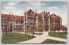 Postcard Cobb Lecture Hall University of Chicago,  VO Hammon Pub Co Vintage 1912 picture