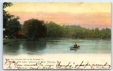 Postcard The Lake, Lakemount Park, Altoona PA 1906 G105 picture