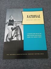 1937 Huffman NATIONAL Bicycle Brochure ~ SUPER-STREAMLINE ~ Hi Quality Reprint picture
