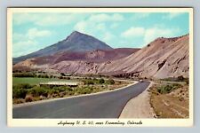Kremmling CO-Colorado, Highway U.S. 40, Mountains In Distance, Vintage Postcard picture