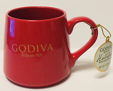 Godiva Chocolatier Red Coffee Mug, Rare Shape, Belgium 1926 picture