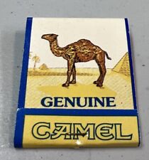 Joe Camel “Genuine Camel, Imposter Camel” Matchbook - Unstruck New Old Stock picture