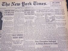 1953 SEPT 21 NEW YORK TIMES - VISHINSKY FACING FIGHT IN U. N. TODAY - NT 4612 picture
