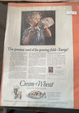1924 Cream of Wheat Print Ad, Energy. Prunes picture