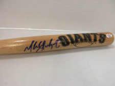 Mike Yastrzemski of the San Francisco Giants signed autographed mini bat PAAS CO picture