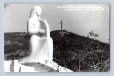 RPPC 1950'S. HOLLYWOOD BOWL. THE MUSE OF MUSIC. POSTCARD. HH20 picture