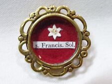 ✝ Reliquary Relic 1st class St. Francis Solanus, Confessor picture