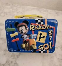 Ready Set Go Mickey Mouse Vintage Tin Box - Preowned picture