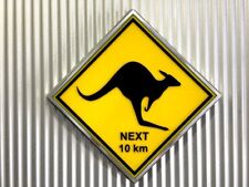 KANGAROO Light up sign Australian Outback UNIQUE Mancave Popular picture