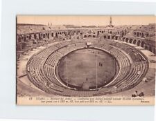 Postcard Arena Interior Nimes France Europe picture