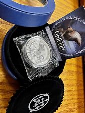 2016 Solomon Islands Reverse Proof Legends & Myths Griffin .999 Silver 2oz Coin picture