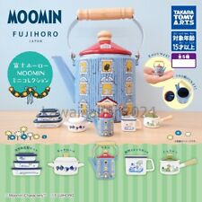 FUJIHORO Moomin Mini Collection Set of 5 Complete Set Capsule Toy New picture