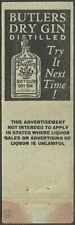 SUPER OLD variant ~ THRIFTY CUT-RATE DRUG STORES ~ matchcover LOS ANGELES, CA picture
