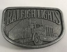 (20) Tobacciana Vtg Buckle Raleigh Lights Cigarettes 18 Wheeler Semi Tractor picture