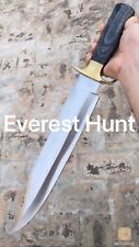 20” Massive Big Everest Custom West Hunting D2 Bowie Knife Quality w/Sheath picture
