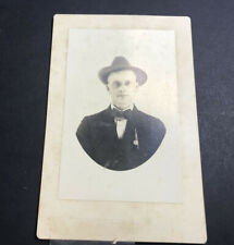 Antique Cabinet Card Photo Businessman   1880’s - 1900’s picture