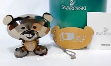 Swarovski Bo Bear- Teddy So Brillian  Metallic Golden Crystal Authentic 1143378 picture