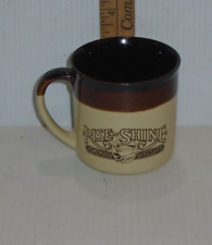 Vintage Hardee's 1984 Rise and Shine Homemade Biscuits Coffee Mug picture