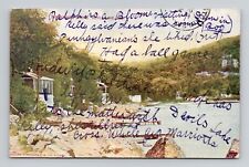 Postcard Messenger's Shore Devils Lake Wisconsin, Antique M5 picture