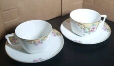 2 vintage TK Thun Bohemia Czech Windemere Cup and Saucer picture