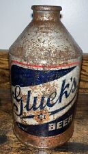 Glueks Crowntainer Beer Can Cone Top Can Gluek Brewing Co Minneapolis 12 Oz picture