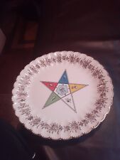 Sanders Mfg. Collectable Plate Depicting Star Pattern With Floral Surround.... picture