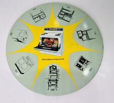 Westinghouse Advertising Trivet Imperial 40 Speed Electric Range Hot Pad Vintage picture