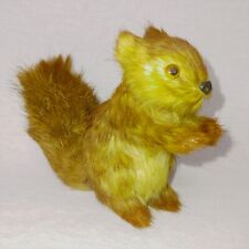 Taxidermy Baby Squirrel Figurine Woodland Animal Statue Handmade 3.5