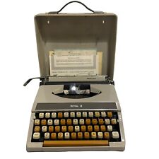 Vintage Royal Mercury Typewriter Portable With Case Works picture