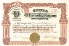 United Oil Producing Co - Stock Certificate - Oil Stocks and Bonds picture