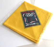 BSA Boy Scouts OLYMP-O-RAMA Neckerchief, Sealed Never opened Camporee June 1980 picture