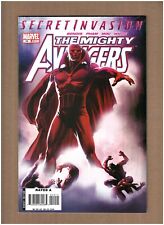Mighty Avengers #14 Marvel Comics 2008 Secret Invasion Skrulls VF 8.0 picture