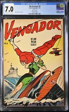 Avenger 4 (CGC 7.0) Vengador 4 Mexican Edition Powell 1956 Export Newspaper X762 picture