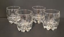 SET OF 4 CROWN ROYAL LOWBALL GLASSES MADE IN ITALY picture
