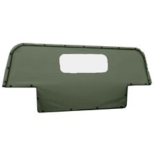 NEW Military Humvee Removable Canvas Rear Curtain Seals Tight- 383 NATO GREEN picture