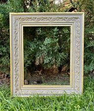 Antique Picture Frame gold wood vintage ornate gilt gesso wall art FITS 8 x 10 picture