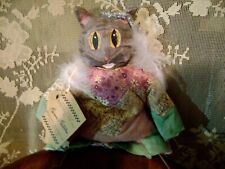 PRIMATIVES BY KATHY MARIANNE MARTINKUS COLLECTION CERAMIC HEAD FABRIC CAT DOLL picture
