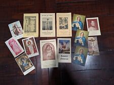Vintage Religious Prayer Cards and Devotional Books 1948-1958. Lot Of 14.  picture