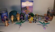 Vtg Disney Pocahontas lot- Toys Glasses and VHS Movie picture